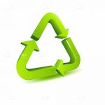 Green Arrows Recycle Icon
